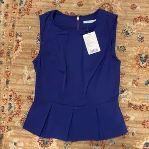 UO | Kimchi Blue Sleeveless Peplum Top - size S